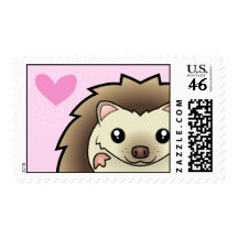 Pygmy Hedgehog Love Stamp