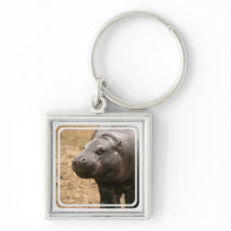 Pygmy Hippo Keychain