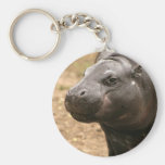 Pygmy Hippo Keychain