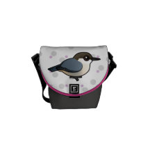 Pygmy Nuthatch Messenger Bag