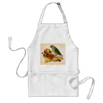 Pygmy Parrot With Fruit and Nuts Apron