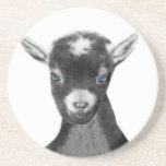 Pygora Goat Sandstone Coaster