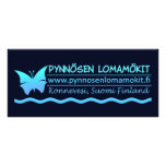 Pynnösen Lomamökit rack card - customize
