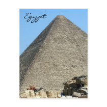 pyramid great egypt post card