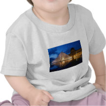 Pyramid in Louvre Museum,Paris,France T-shirt