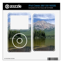 Pyramid Mountain and Lake Alberta Canada Skin For iPod