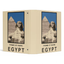 Pyramid of Khafre Egypt Binders