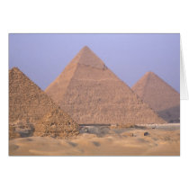 Pyramid of Menkaure Mycerinus), Pyramid of Greeting Card