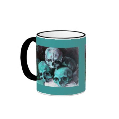 Pyramid of Skulls Mug by taiche