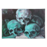 halloween, skull, skulls, teal, teal skulls,