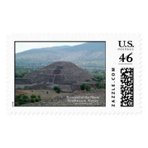 Pyramid of the Moon Postage Stamp