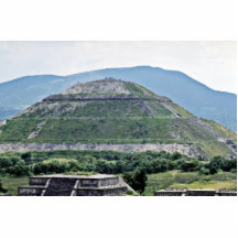 Pyramid Of The Sun At Teotihuacan Ruins, Near Mexi Photo Sculptures