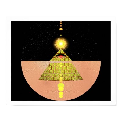 Pyramid of the Sun Godess by Kookie Poster by Kookie