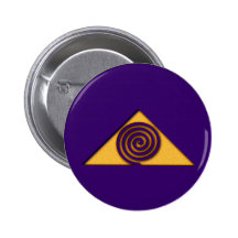 Pyramid spiral pyramid spiral buttons