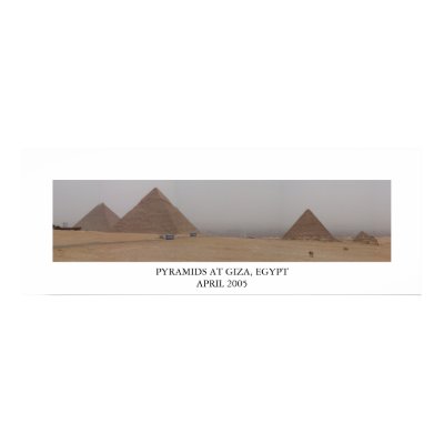 Pyramids at Giza, Egypt Posters by cbaum