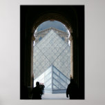 Pyramids at the Louvre posters