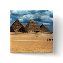 Pyramids of Gizeh Buttons