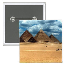 Pyramids of Gizeh Buttons