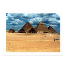 Pyramids of Gizeh Post Card