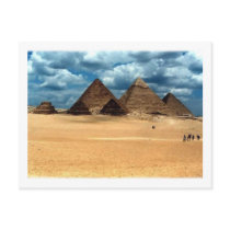 Pyramids of Gizeh Post Card