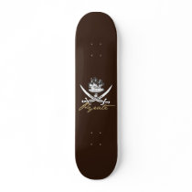 Pyrate Insignia with Ship Skateboard Deck