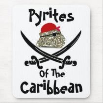 Pyrites Of The Caribbean Mousepads