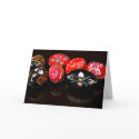 Pysanka egg reflections cards