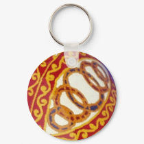 Pysanka Keychain