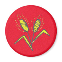 Pysanka Symbol: Wheat magnets by perogies Pysanka Symbol: Wheat magnets