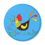 Pysanky Symbols Series: Rooster magnets