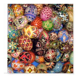 Pysanky - Ukrainian Easter Eggs print