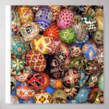 Pysanky - Ukrainian Easter Eggs Print