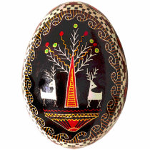 Pysanky (Ukranian Easter Egg) Ornament Photo Sculpture