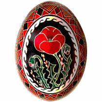 Pysanky (Ukranian Easter Egg) Ornament Cut Out
