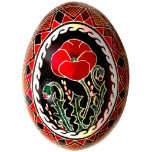 Pysanky (Ukranian Easter Egg) Ornament Cut Out