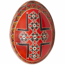 Pysanky (Ukranian Easter Egg) Ornament Photo Cutout
