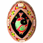 Pysanky (Ukranian Easter Egg) Ornament Acrylic Cut Outs