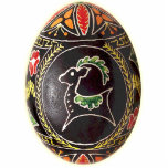 Pysanky (Ukranian Easter Egg) Ornament Photo Cut Out