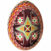 Pysanky (Ukranian Egg) Ornament Acrylic Cut Outs