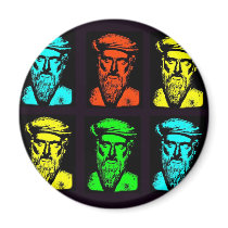 Pythagoras Collage Magnet