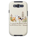 Pythagoras Vegetarian quote Samsung Galaxy SIII Cases