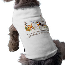 Pythagoras Vegetarian quote Dog Clothes