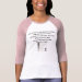 Ladies 3/4 Sleeve Raglan (Fitted)