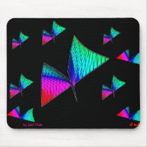 Pythagorean Butterfly Mouse Pads