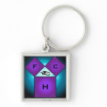 Pythagorean Mason Key Chain