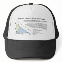 Pythagorean Theorem Proof Using Similar Triangles Mesh Hats