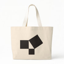 pythagorian thoerem canvas bags