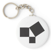 pythagorian thoerem key chain