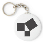 pythagorian thoerem key chain