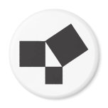 pythagorian thoerem refrigerator magnet